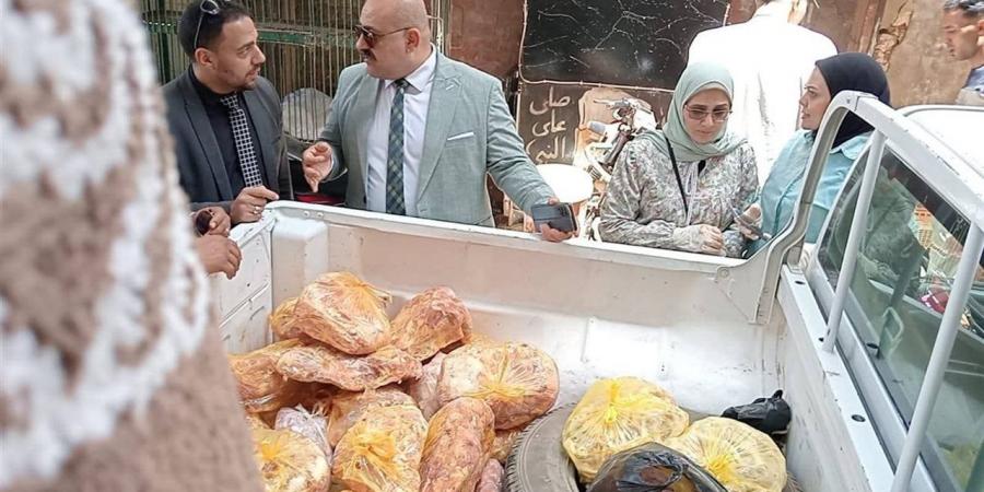 "بيطري المنيا" يضبط 231 كيلو لحوم ودواجن ولانشون فاسدة خلال حملات رقابية