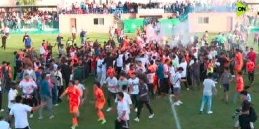 أبو قير للأسمدة يهزم راية برباعية ويصعد للدورى الممتاز لأول مرة فى تاريخه