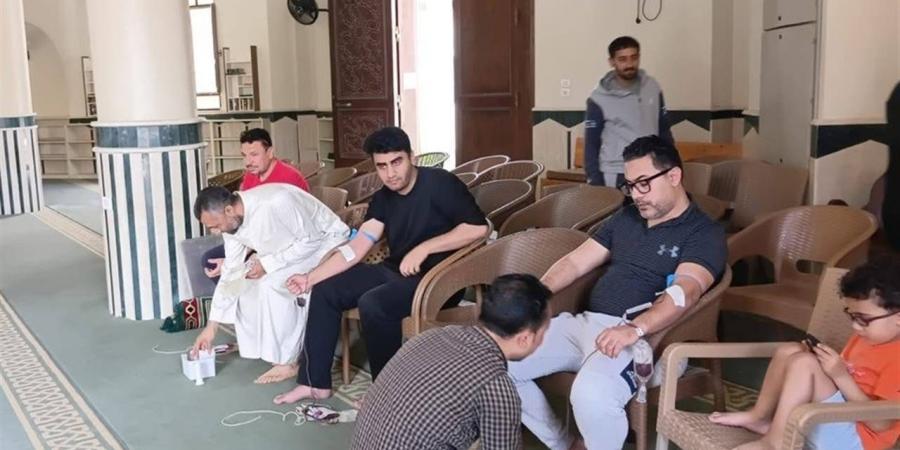 أوقاف دمياط تشارك في حملة التبرع بالدم في المساجد
