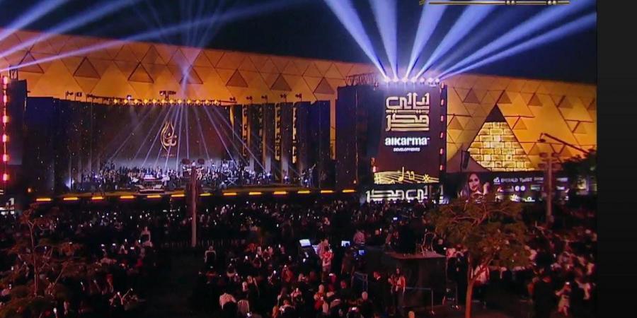 أنغام و"ليالي مصر".. رحلة نجاح جماهيرية من المتحف الكبير إلى Arena (صور)