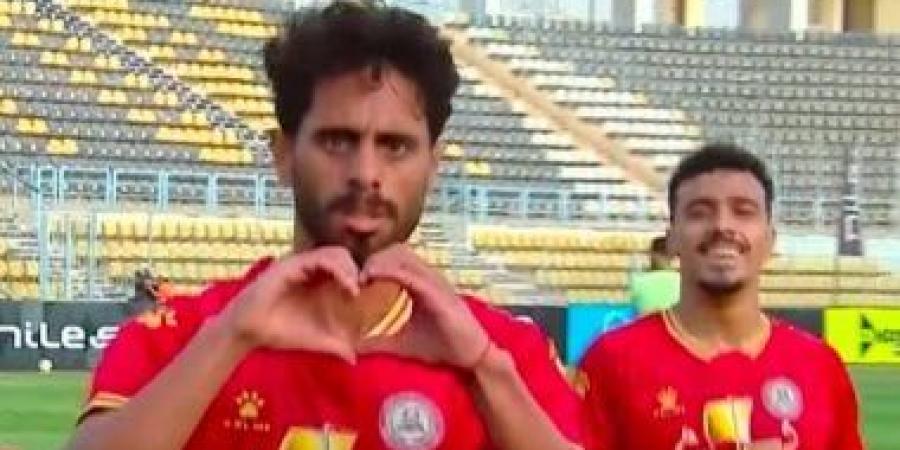 مؤمن عوض يحصد جائزة أفضل لاعب فى مباراة حرس الحدود وكهرباء الإسماعيلية
