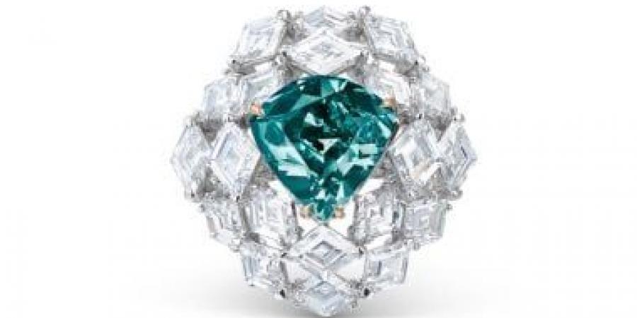 بيع خاتم ألماس نادر بأكثر من 17 مليون دولار في دار كريستيز للمزادات