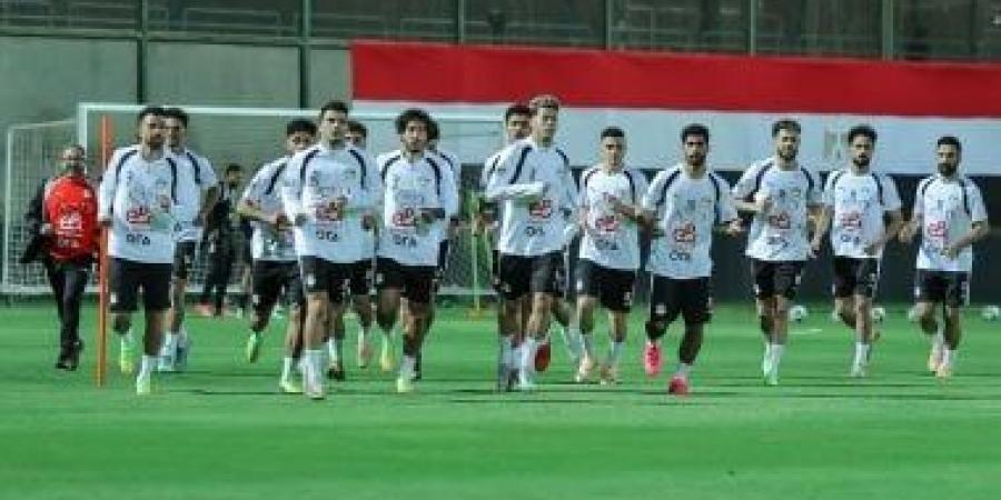 منتخب مصر يتدرب بمركز المنتخبات الوطنية استعدادا لكأس العالم بمشاركة ربيعة