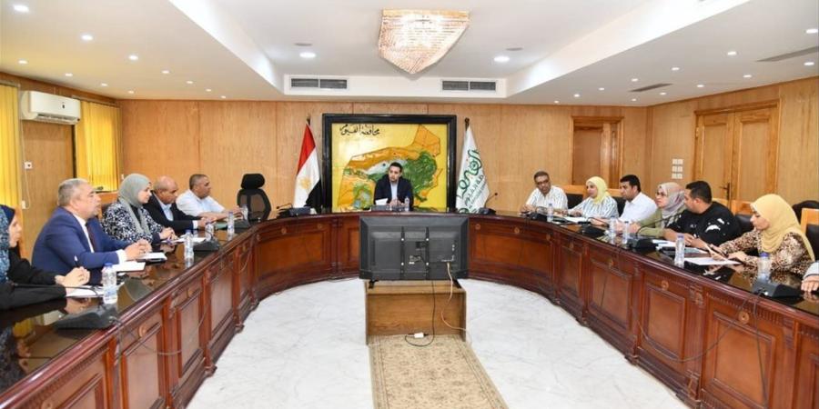 الفيوم تتابع تنفيذ مشروعات القرض الأوروبي وتسرّع وتيرة العمل