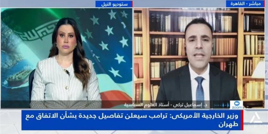 إسماعيل تركي: الدور المصري ساهم في خفض التصعيد بين واشنطن وطهران (فيديو)