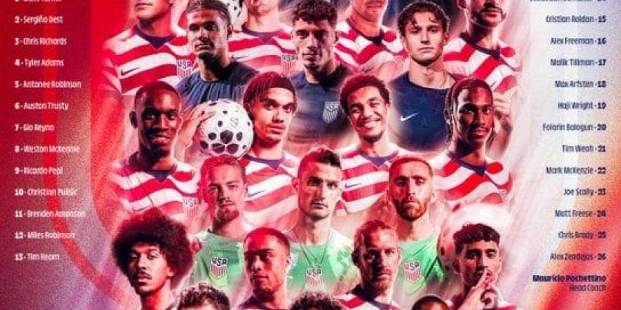 بوتشيتينو يكشف عن قائمة أمريكا فى كأس العالم 2026