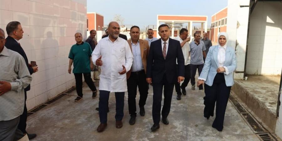 محافظ القليوبية يتفقد مجزر كفر سعد في أول أيام عيد الأضحى