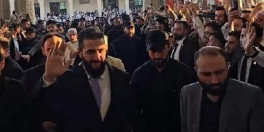 كيف استقبل أهالي حلب الرئيس أحمد الشرع خلال صلاة عيد الأضحى؟