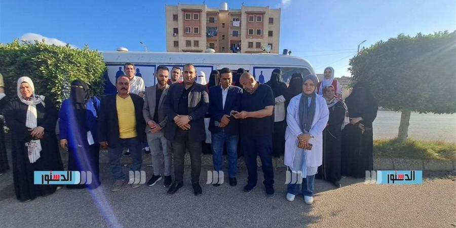 انطلاق مبادرة "100 يوم صحة" ببلطيم خلال عيد الأضحى وسط إقبال كبير