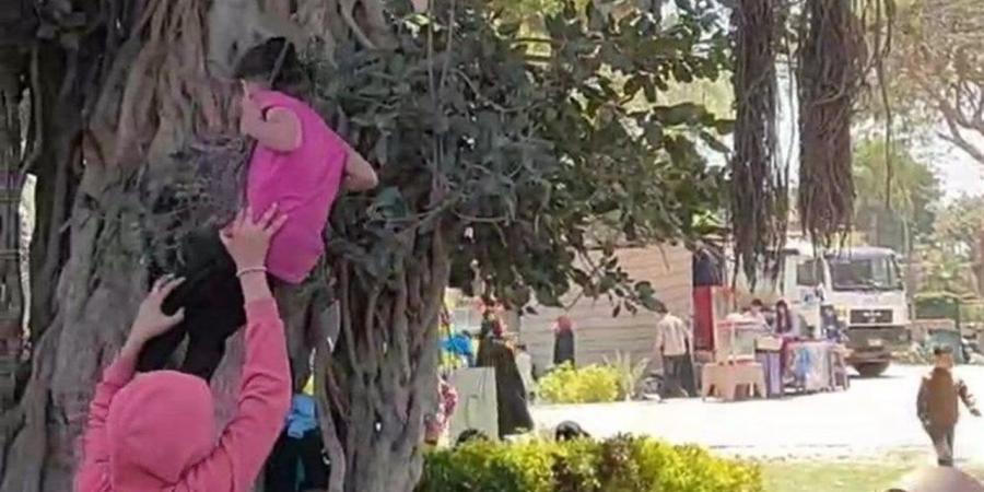 العيد فرحة.. الأطفال يحتفلون بالعيد في ثاني أيامه في حدائق القناطر (فيديو)