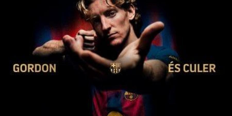 رسميا.. برشلونة يعلن التعاقد مع الإنجليزي جوردون حتى 2031