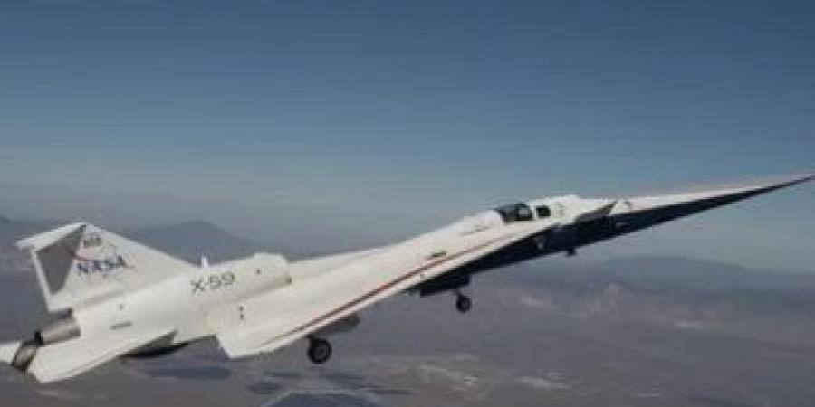 طائرة ناسا X-59 جاهزة لكسر حاجز الصوت لأول مرة هذا الشهر