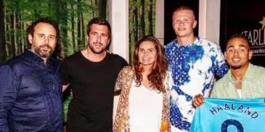 صورة تكشف علاقة هالاند بمرشح ريال مدريد