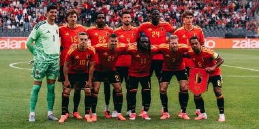 منتخب بلجيكا يكتسح تونس بخماسية قبل مواجهة مصر فى كأس العالم