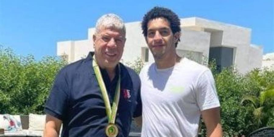 شوبير عن تألق نجله مع الفراعنة أمام البرازيل: بمسك الخشب