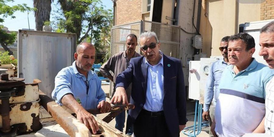 من محطة المعمورة.. رئيس «صرف صحي الإسكندرية» يتابع التشغيل: جودة الخدمة أولوية