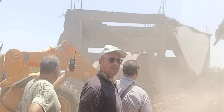 زراعة الغربية تُزيل تعديات على فدان و700 متر بالمحلة وكفر الزيات ضمن "الموجة 29"
