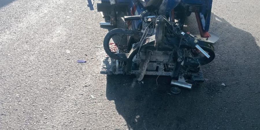 مصرع شخصين وإصابة 4 آخرين فى حادث الطريق الصحراوي بالبحيرة