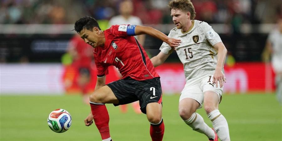 التعادل السلبي يحسم الشوط الأول بين كوريا الجنوبية والتشيك في كأس العالم 2026