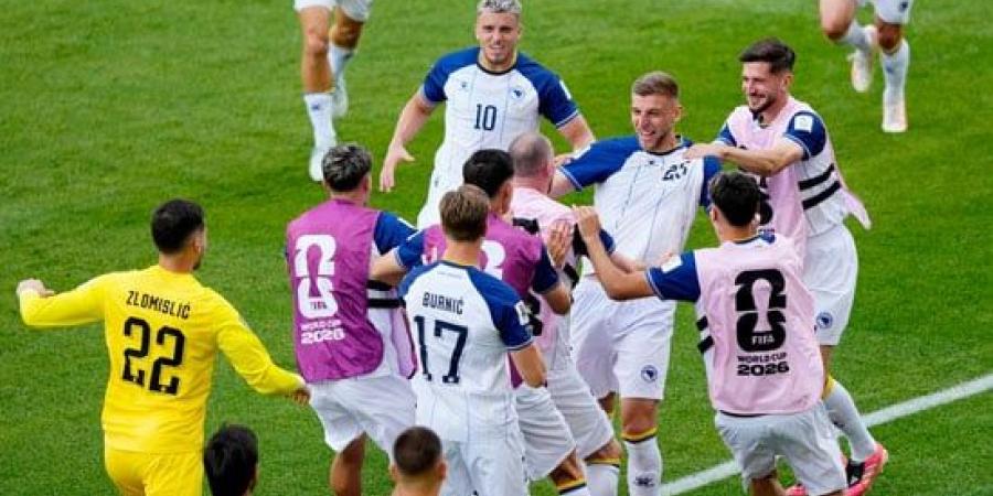 البوسنة والهرسك تهز شباك كندا بهدف لوكيتش فى الدقيقة 21.. فيديو وصور