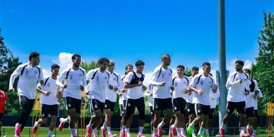 منتخب مصر يواصل تدريباته استعدادا لمباراة بلجيكا