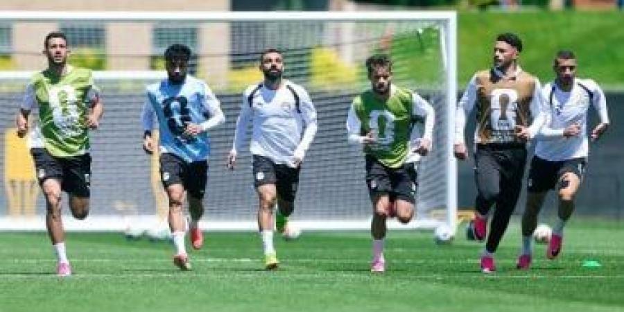 منتخب مصر يخوض تدريبه الرئيسى على ملعب Husky ballpark استعدادا لبلجيكا