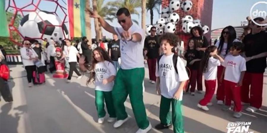 الآلاف يشاهدون أولى مباريات المنتخب: شاشة عرض عملاقة.. ومنظومة للترفيه