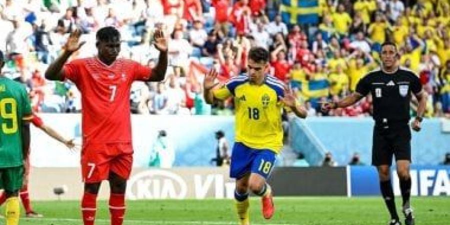 ملخص وأهداف مباراة تونس والسويد فى كأس العالم.. فيديو