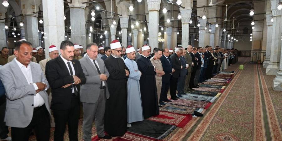 من رحاب المسجد الأحمدي.. محافظ الغربية يشهد احتفال العام الهجري الجديد 1448 هـ