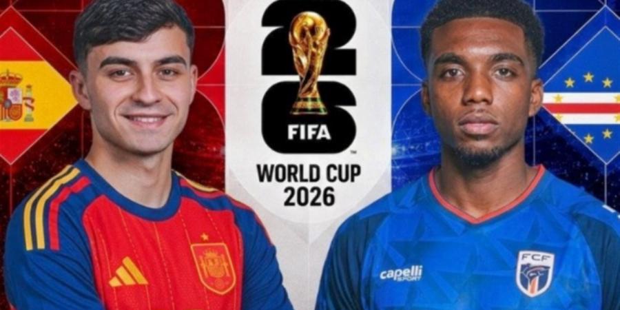 بث مباشر إسبانيا تفتتح مشوارها في كأس العالم 2026 بمواجهة الرأس الأخضر يلا شوت دون تقطيع HD