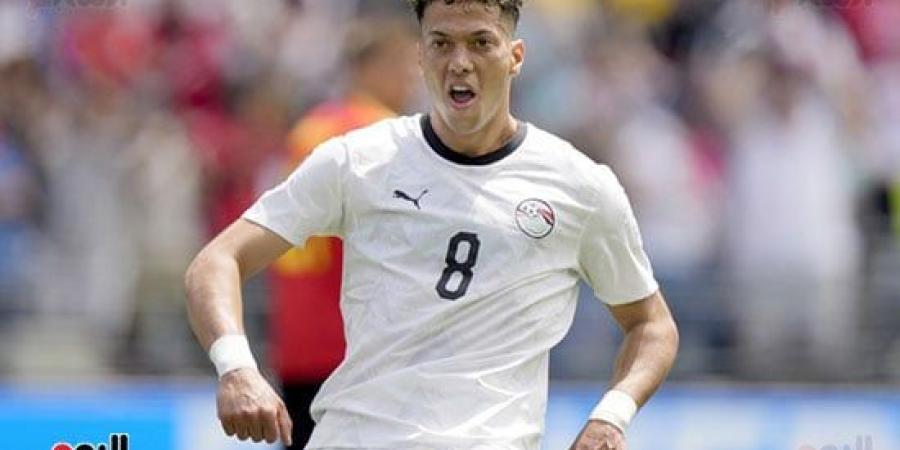 إمام عاشور يسجل هدف تقدم منتخب مصر أمام بلجيكا بالدقيقة 20.. صور