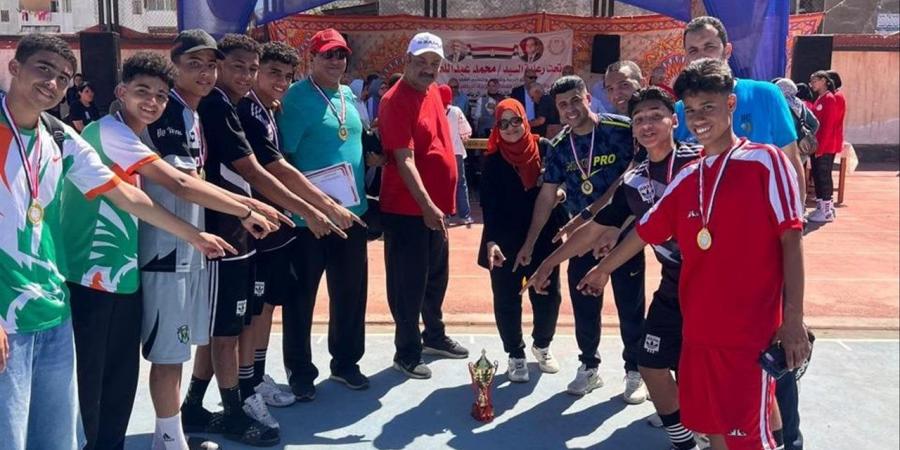بني سويف تحصد كأس الجمهورية لكرة القدم للمدارس الرياضية ووصافة "اليد"