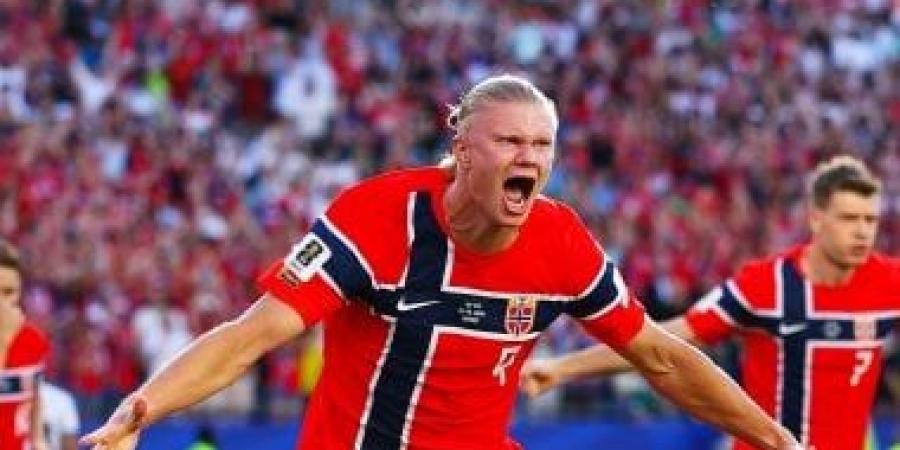 هالاند يتوج بجائزة رجل مباراة العراق والنرويج فى مونديال 2026