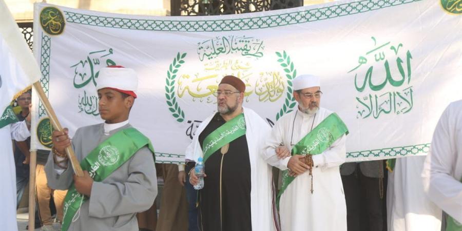 "الصديقية الشاذلية" تشارك باحتفالات العام الهجرى بمسيرات صوفية (صور)
