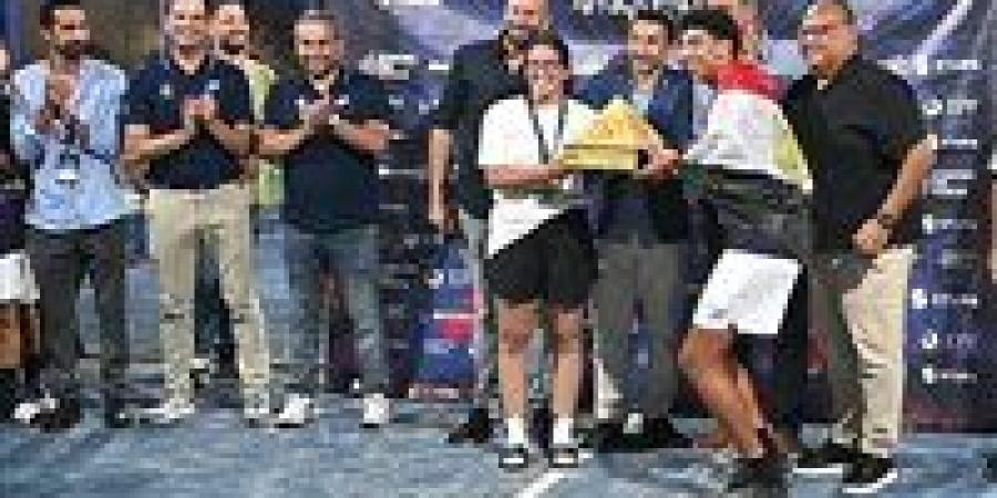مصر تتوج بلقب كأس أفريقيا الأولى لناشئي البادل